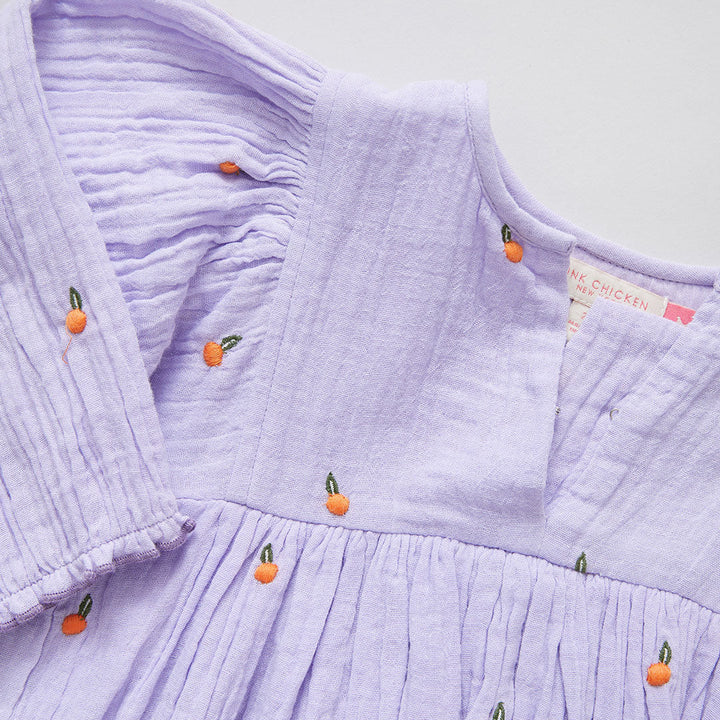 Lavender Oranges Girls Ava Bella Dress
