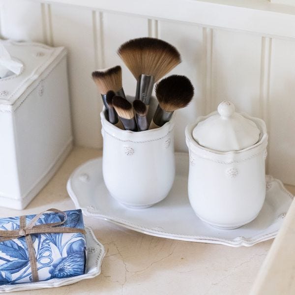 Berry & Thread Whitewash Brush Cup