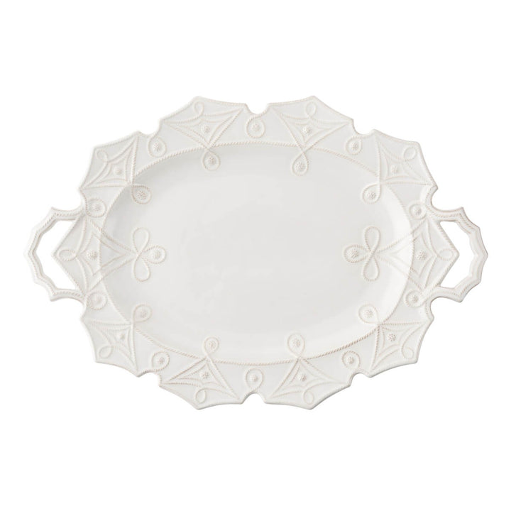 Jardins du Monde Turkey Platter - Whitewash