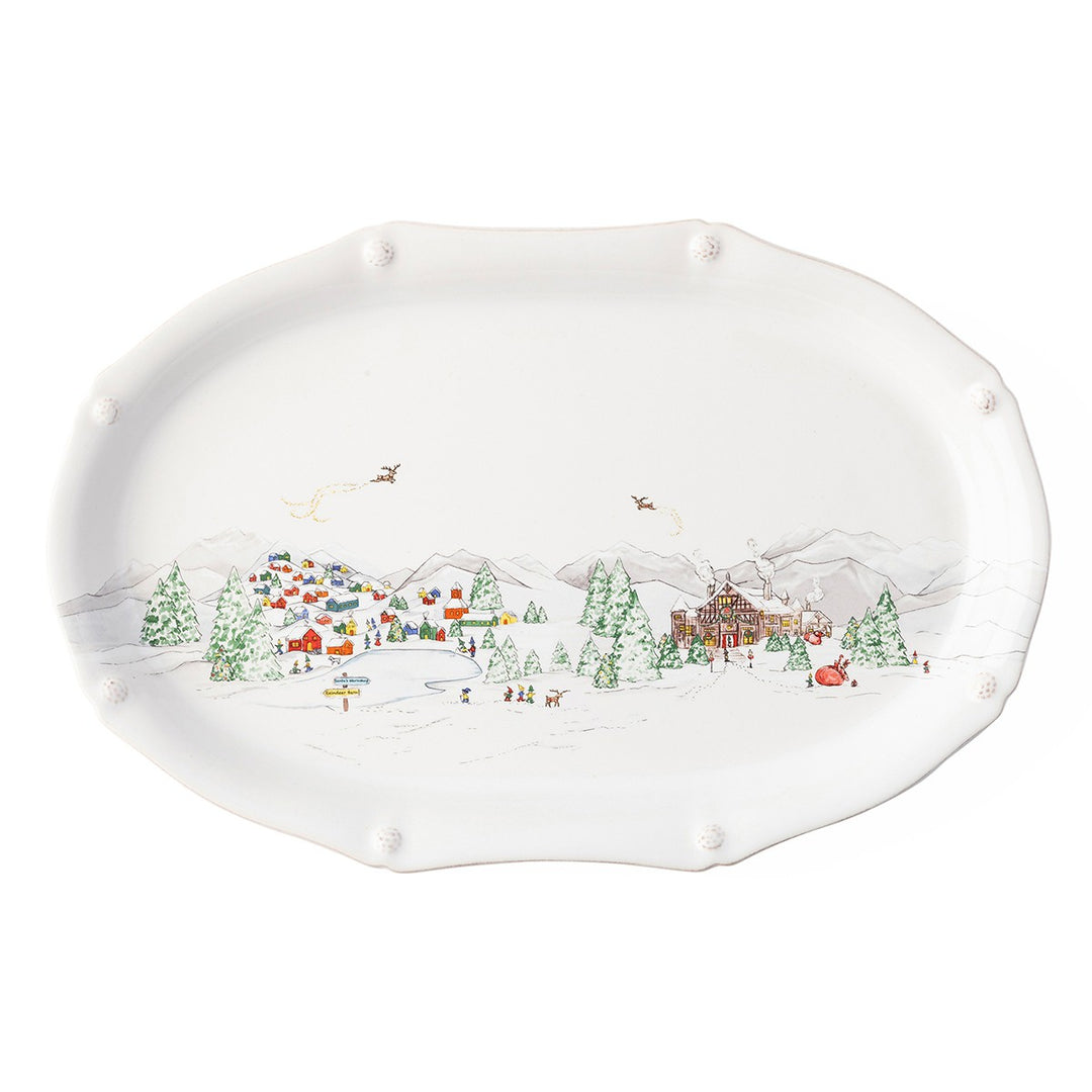 Berry & Thread North Pole 17" Platter