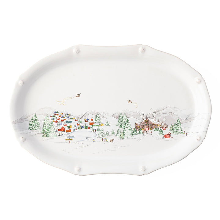 Berry & Thread North Pole 17" Platter