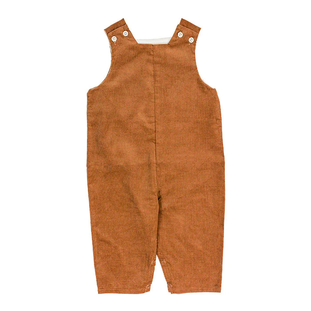 Chocolate Brown Corduroy John John