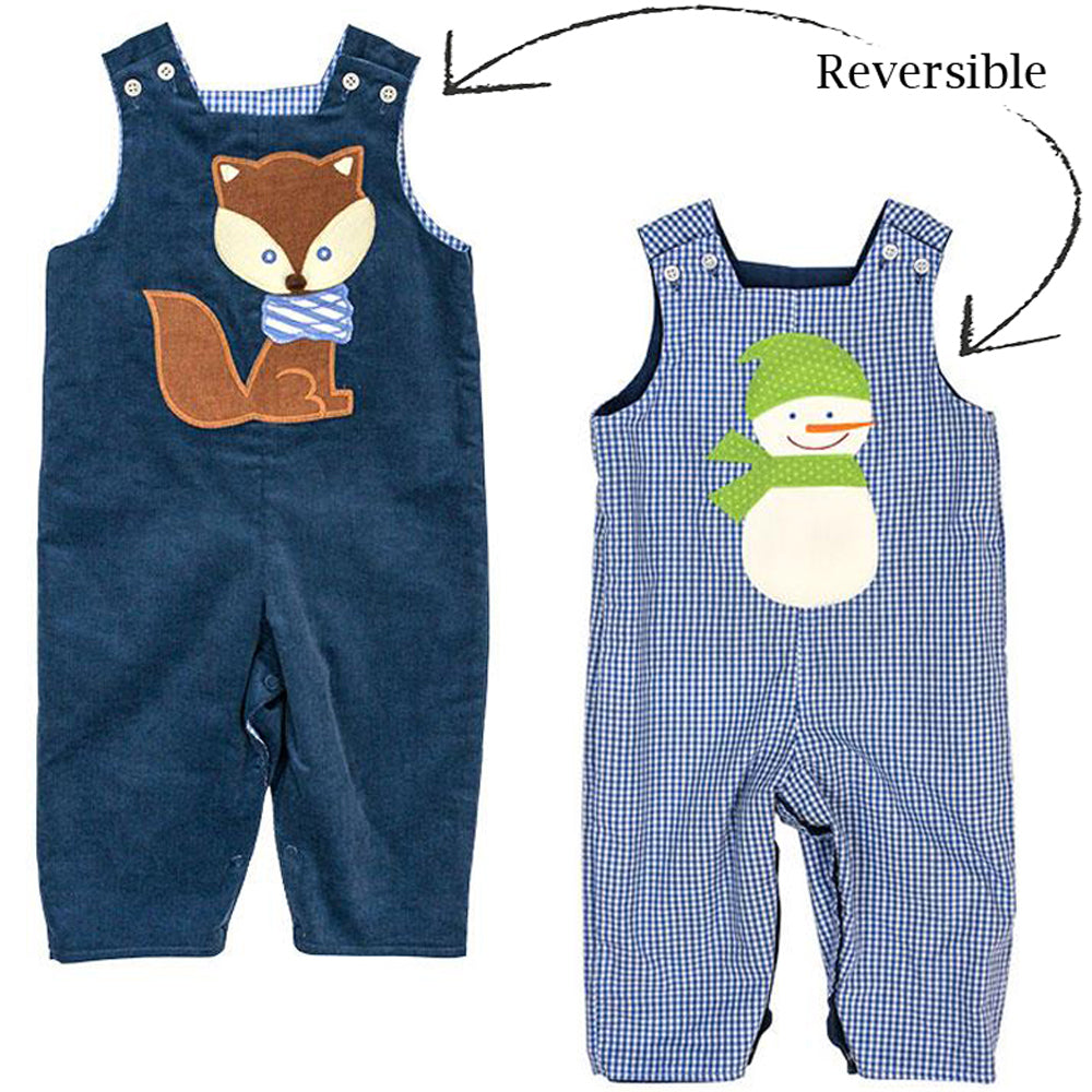 Cozy Fox vs Snowman Reversible John John