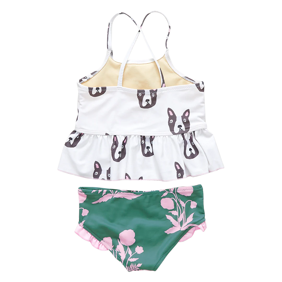 Boston Terrier Girls Joy Tankini