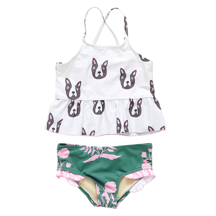 Boston Terrier Girls Joy Tankini