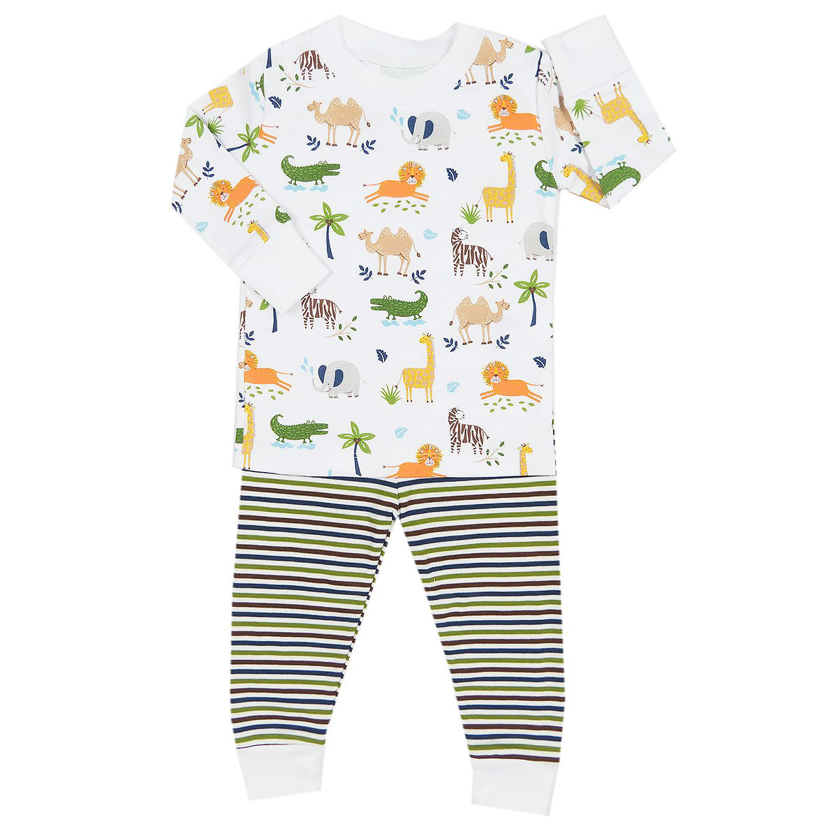 Jungle Jaunt Animal Print Pajamas