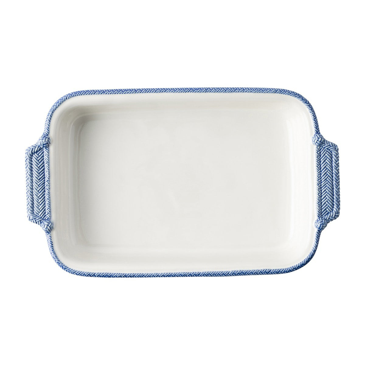 Le Panier White & Delft Blue Rectangular Baker