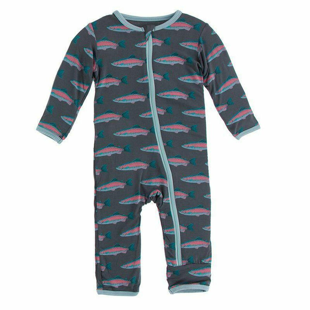 Stone Rainbow Trout Coverall With Zipper
