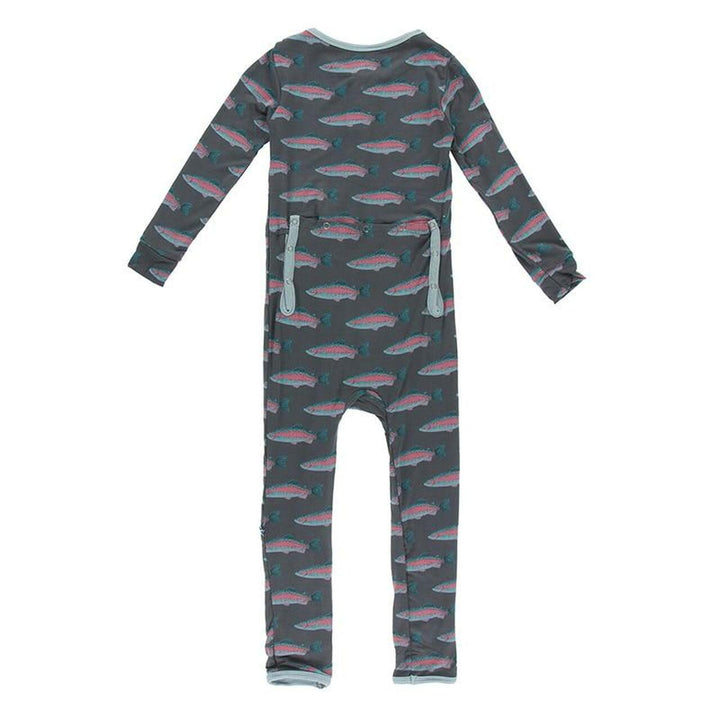 Stone Rainbow Trout Coverall With Zipper