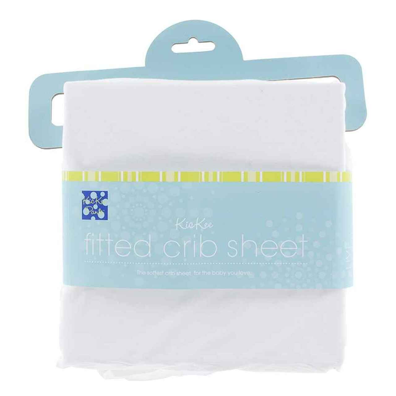 Natural Solid Fitted Crib Sheet