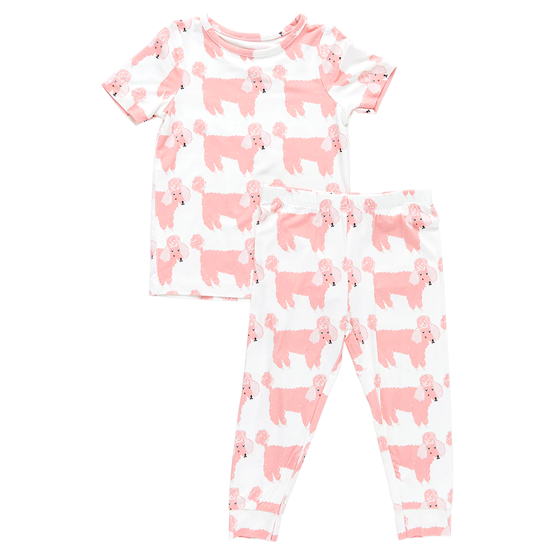 Poodle Party Kids Bamboo PJ Set