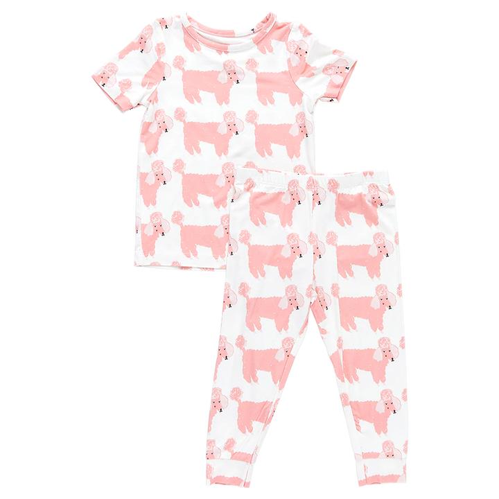 Poodle Party Kids Bamboo PJ Set