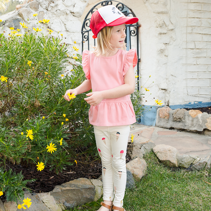 Multi Ice Cream Organic Legging