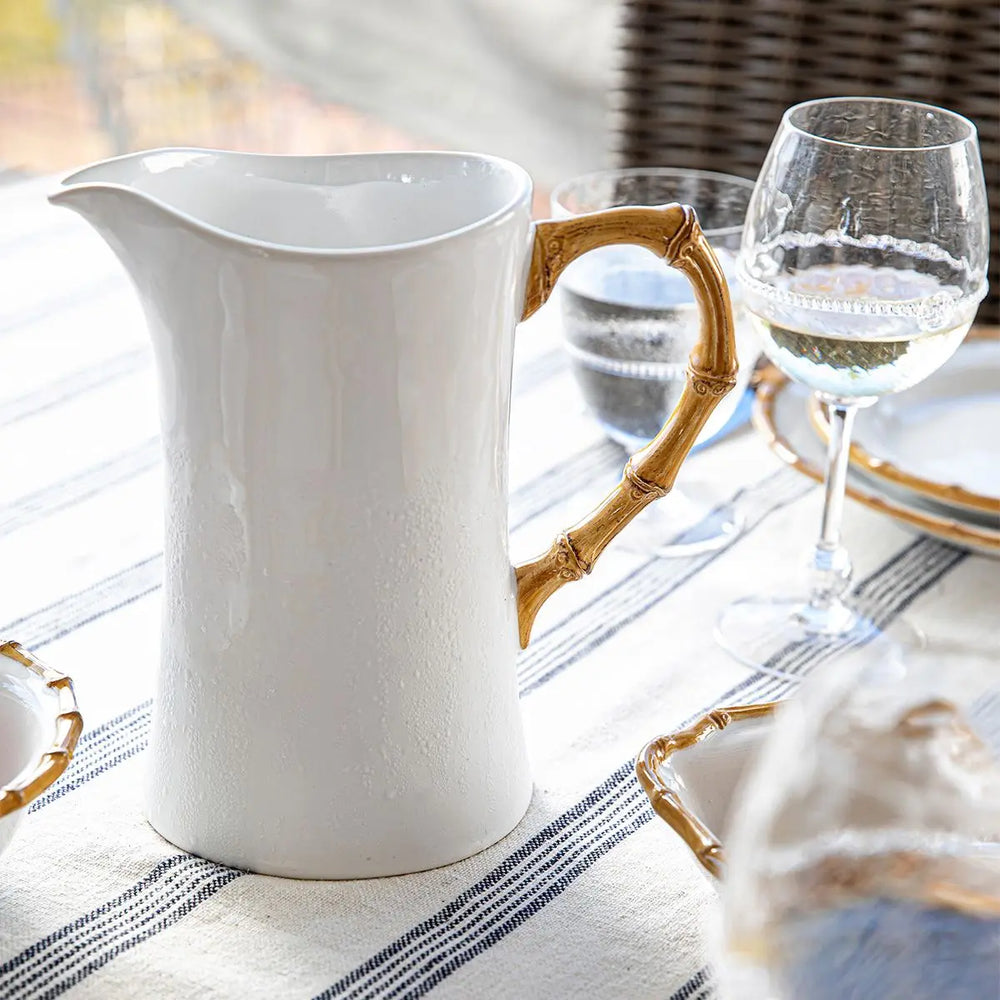 Bamboo Large Pitcher - Natural