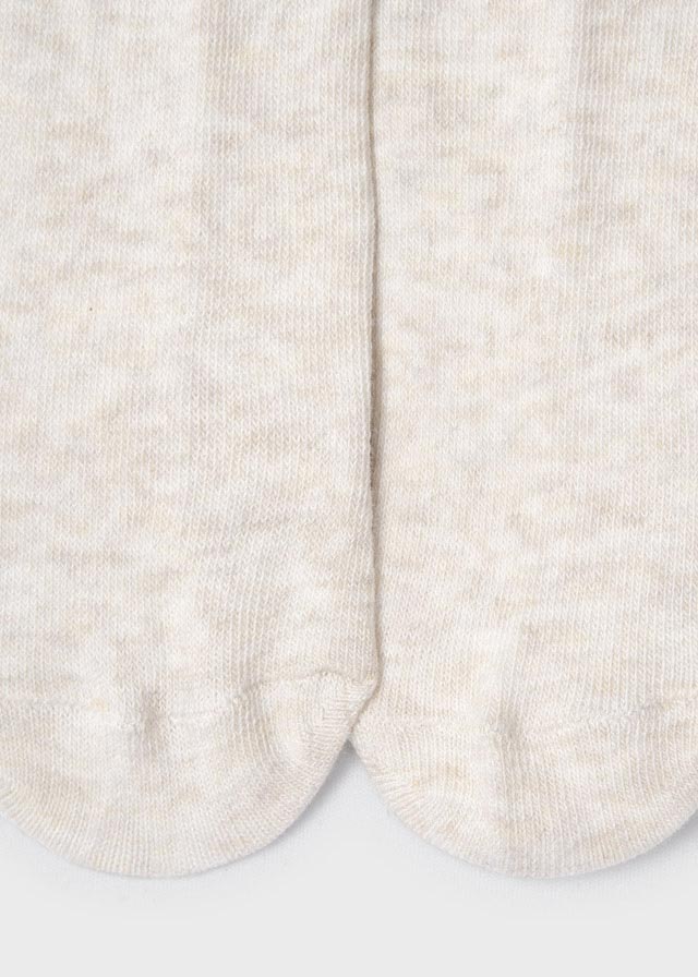 Caramel Brown Ecofriends Knit Overall & Tights Set