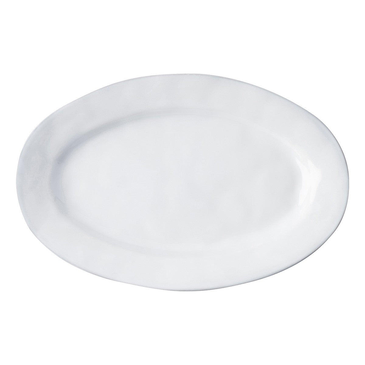Quotidien White Truffle 21" Oval Platter