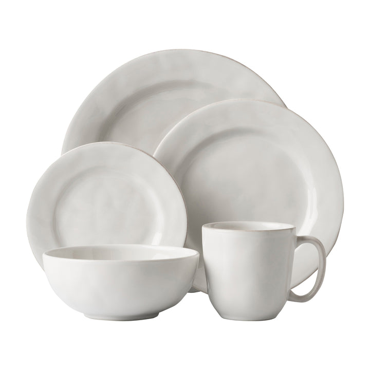 Puro 5pc Place Setting - Whitewash