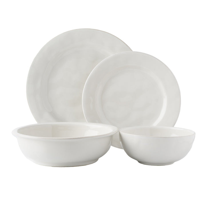 Puro 4pc Place Setting - Whitewash