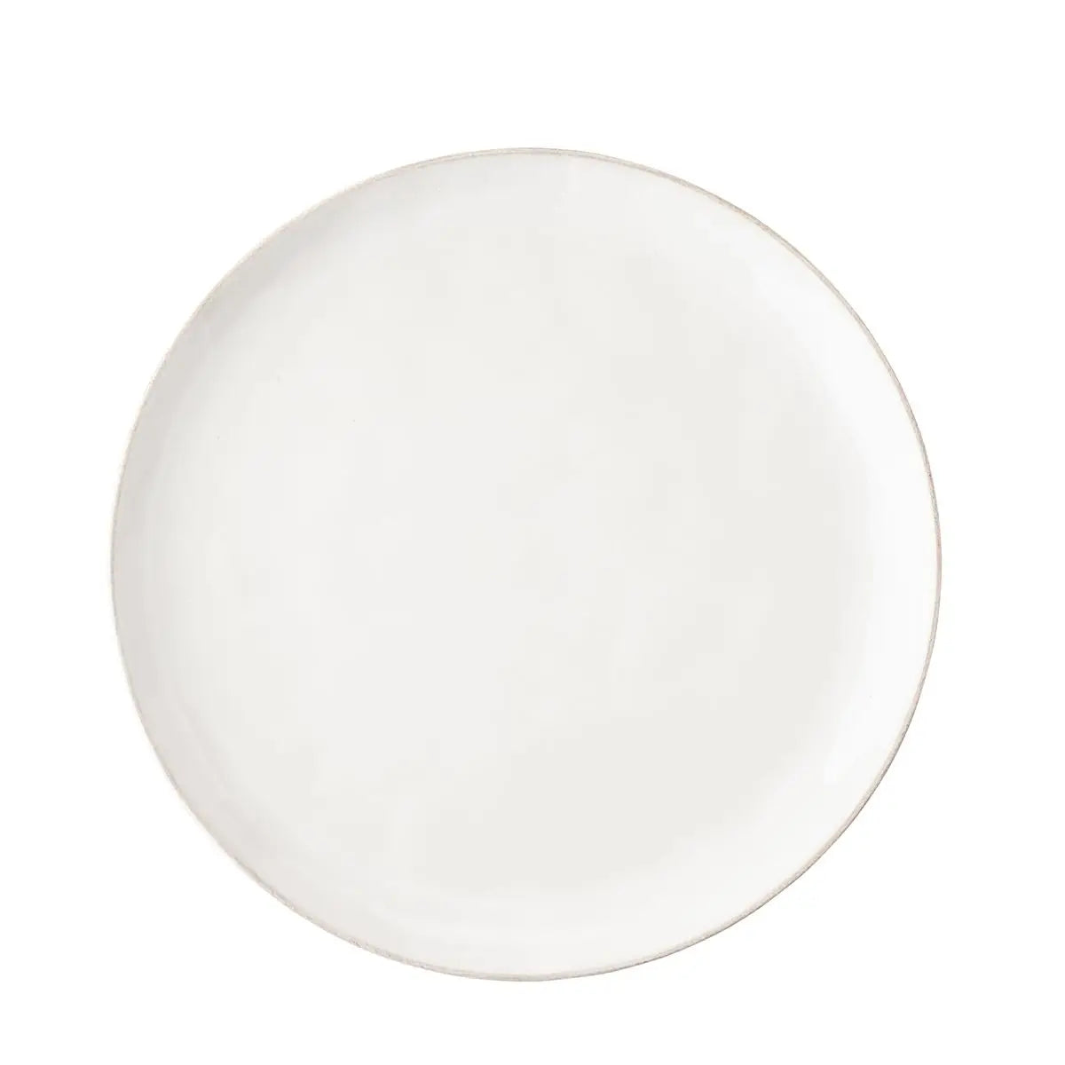 Puro Whitewash Coupe Dinner Plate