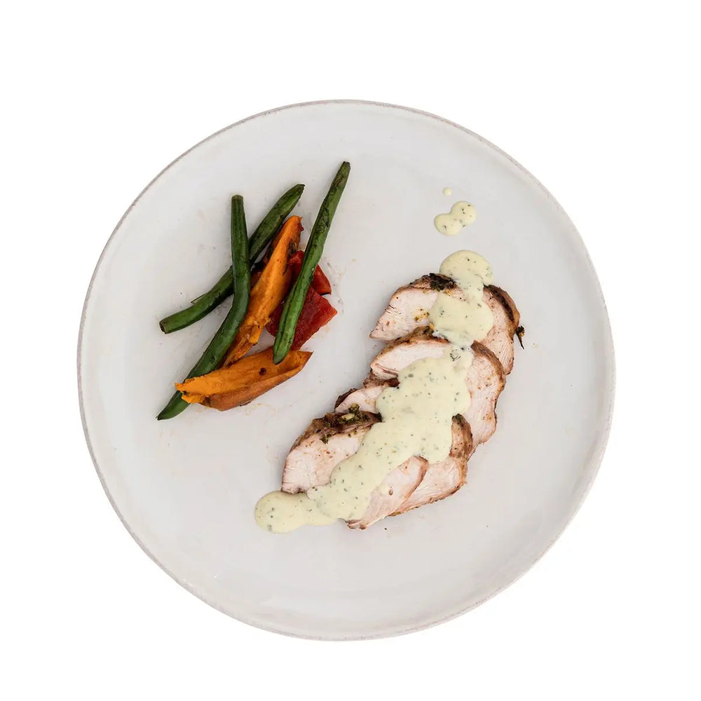 Puro Coupe Dinner Plate - Whitewash