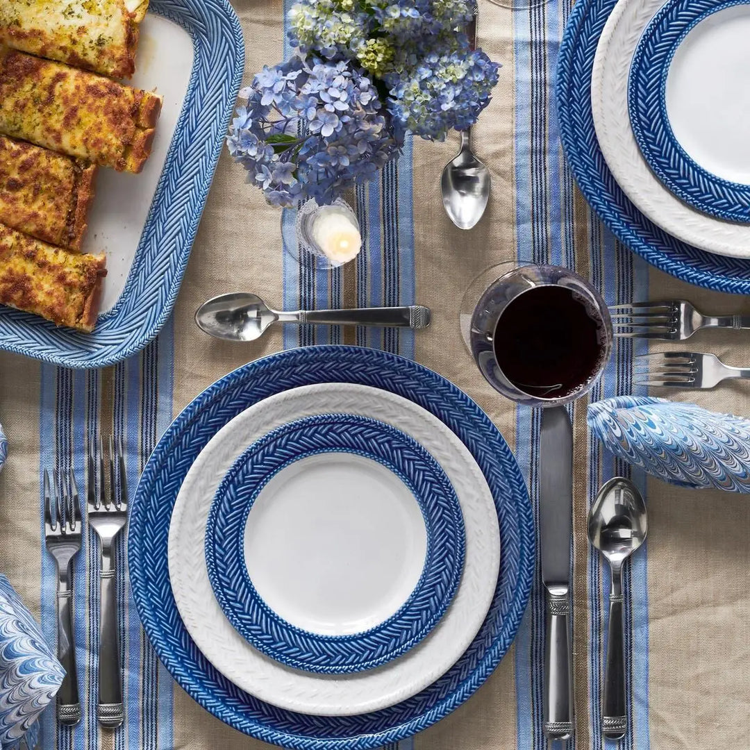 Le Panier White & Delft Blue Side/Cocktail Plate