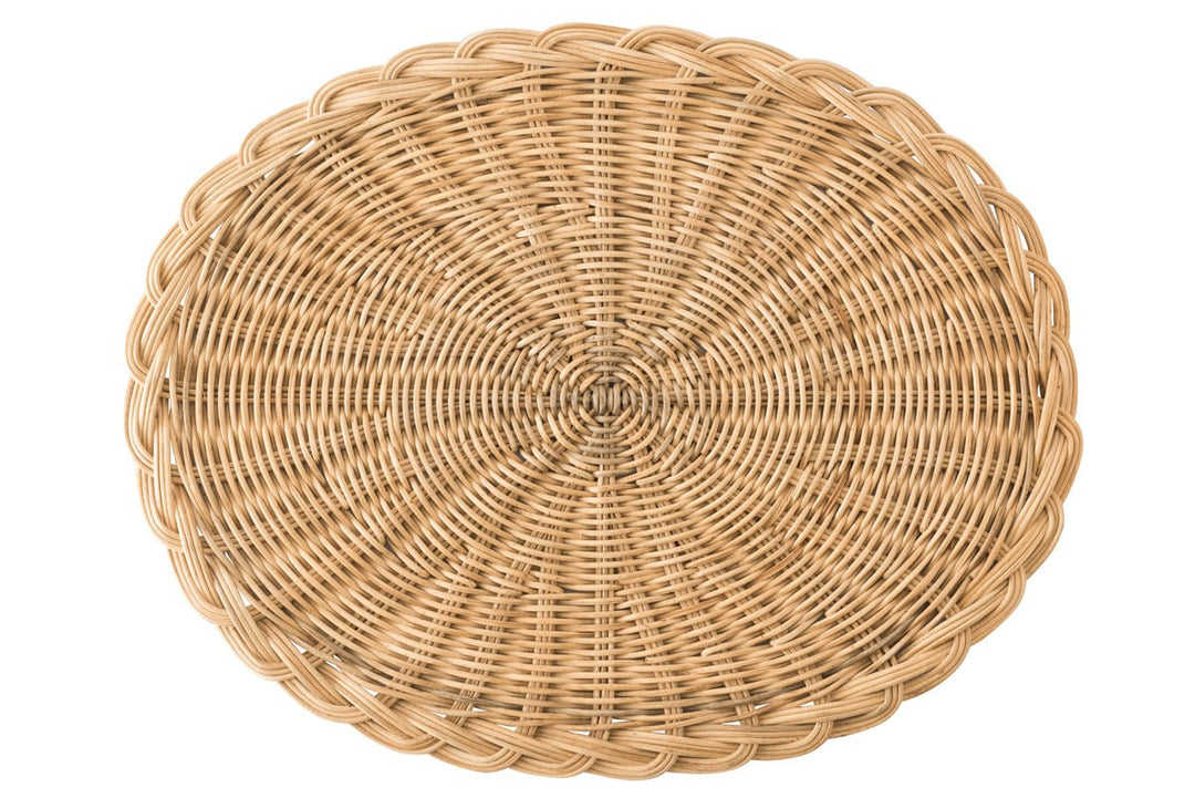 Braided Basket Oval Natural Placemat