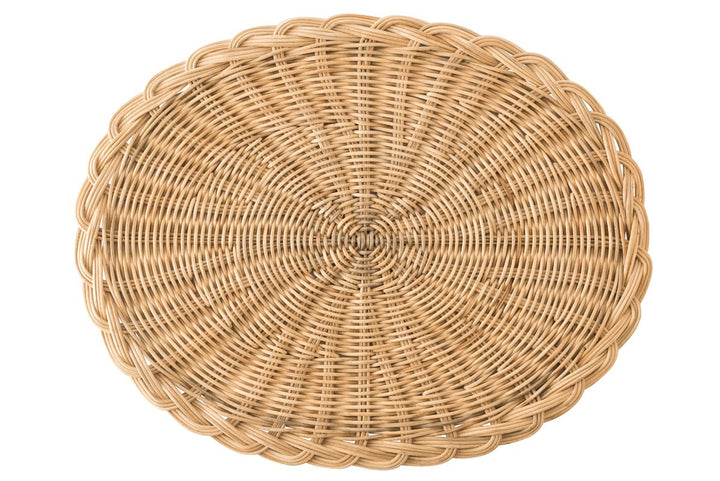 Braided Basket Oval Natural Placemat