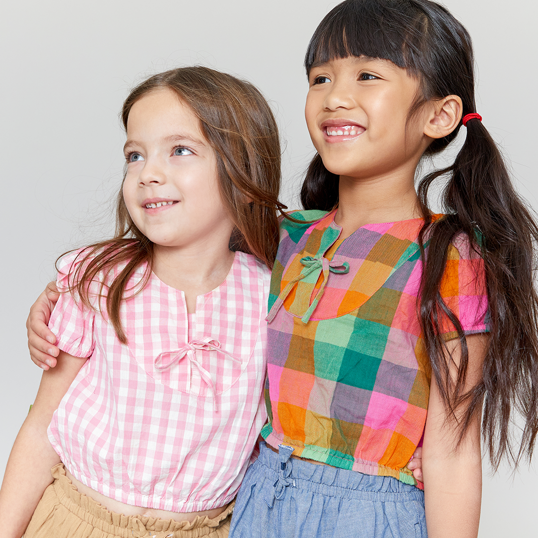 Multi Squares Lori Top