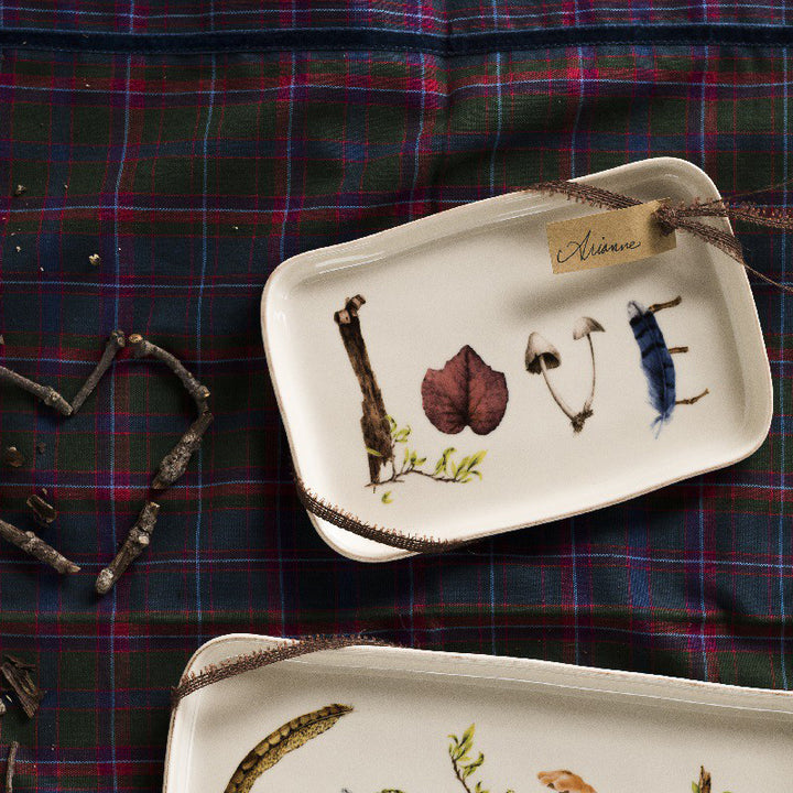 Forest Walk 7.5" Gift Tray Love
