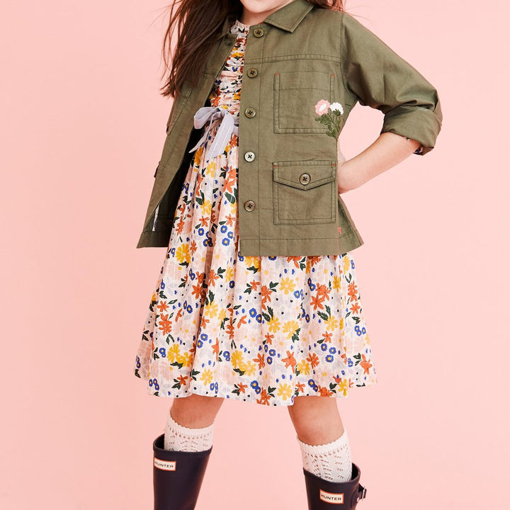 Four Leaf Clover Army Jacket
