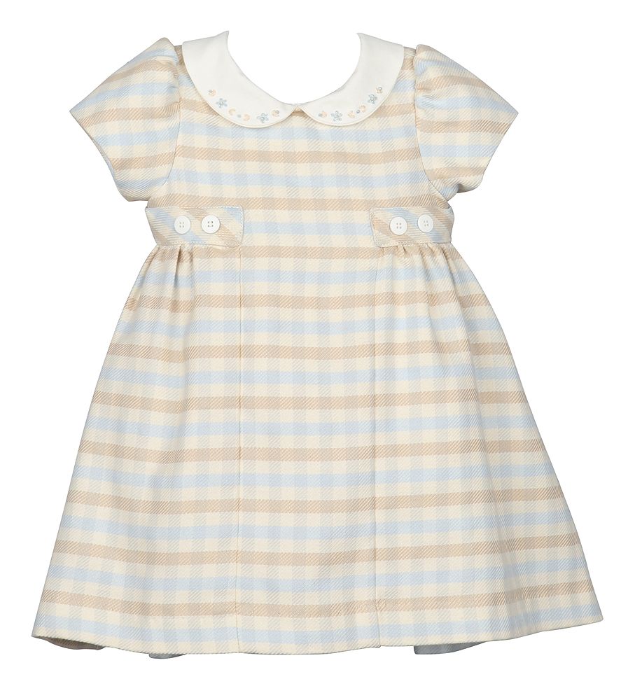 Ivory Check Dress