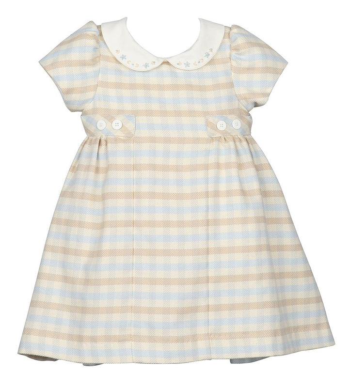 Ivory Check Dress