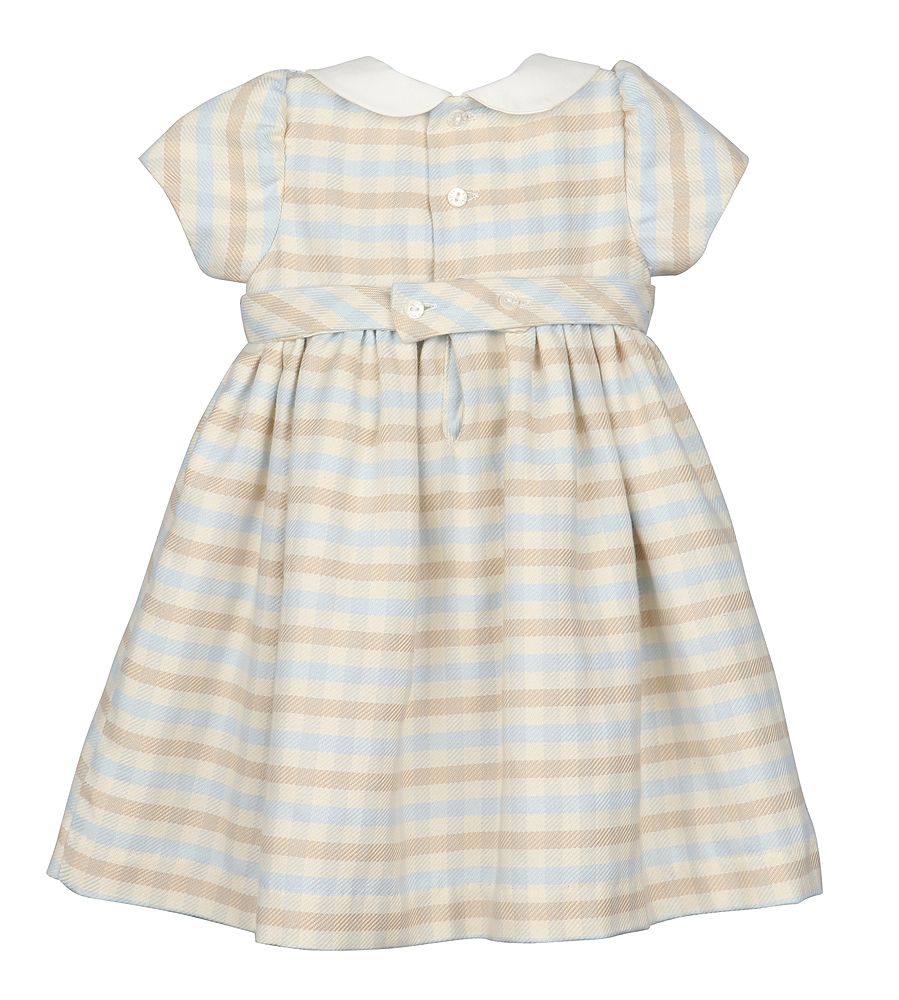 Ivory Check Dress
