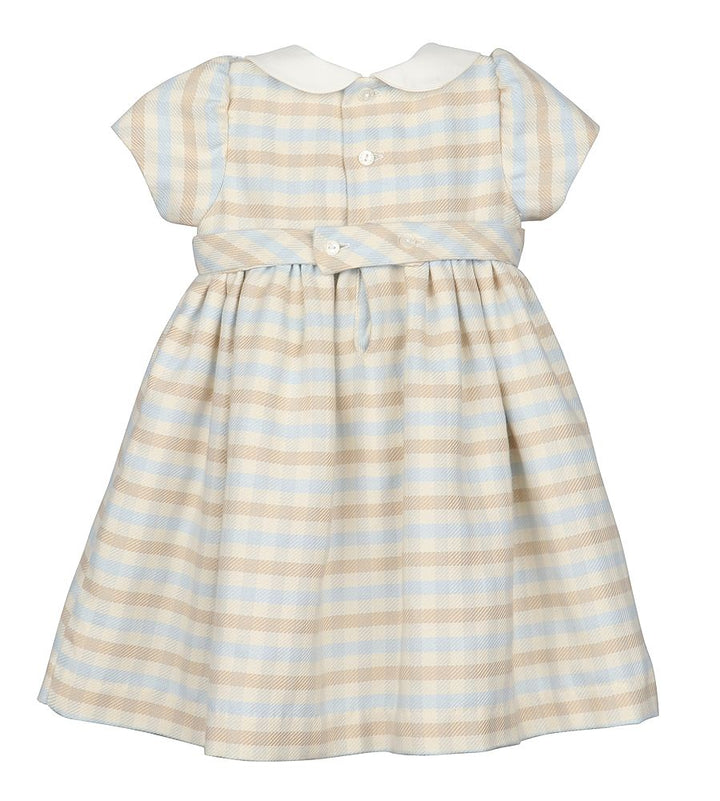 Ivory Check Dress