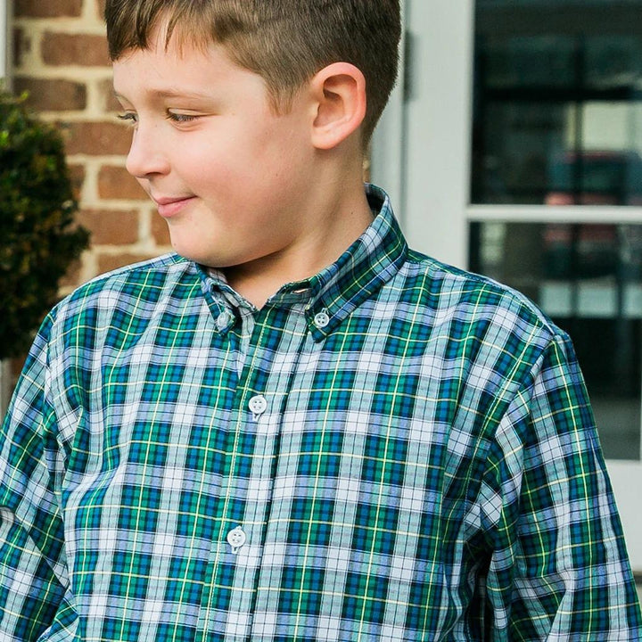 Mallard Plaid Button Down Shirt