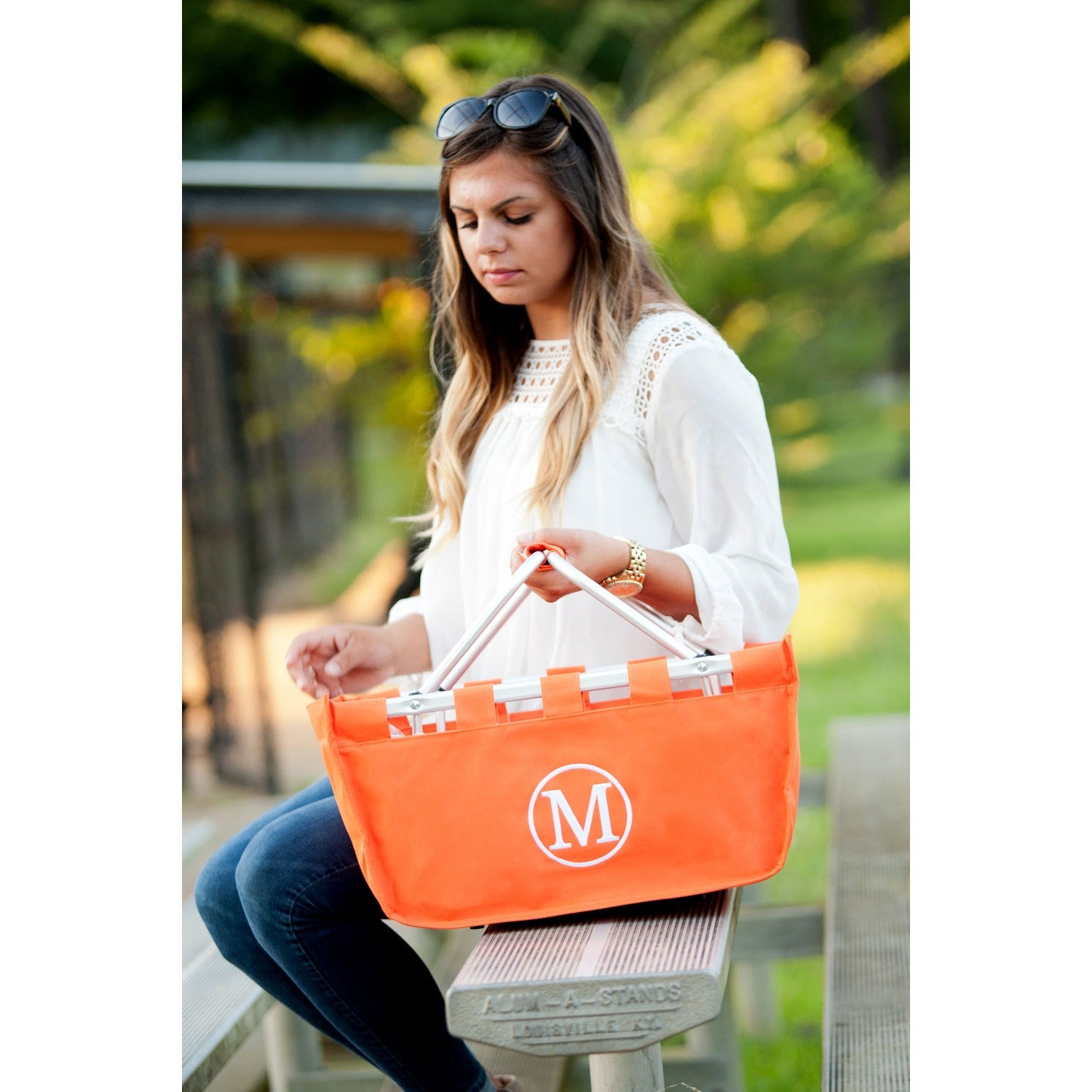 Orange Market Tote - Personalize it!