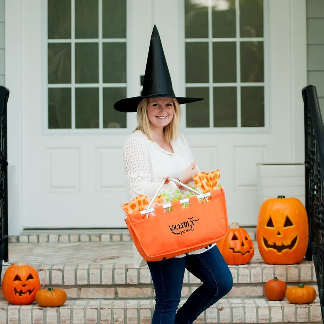 Wickedly Sweet Orange Market Tote