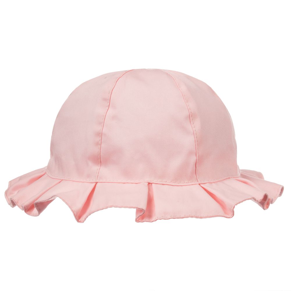 Light Pink Twill Sun Hat