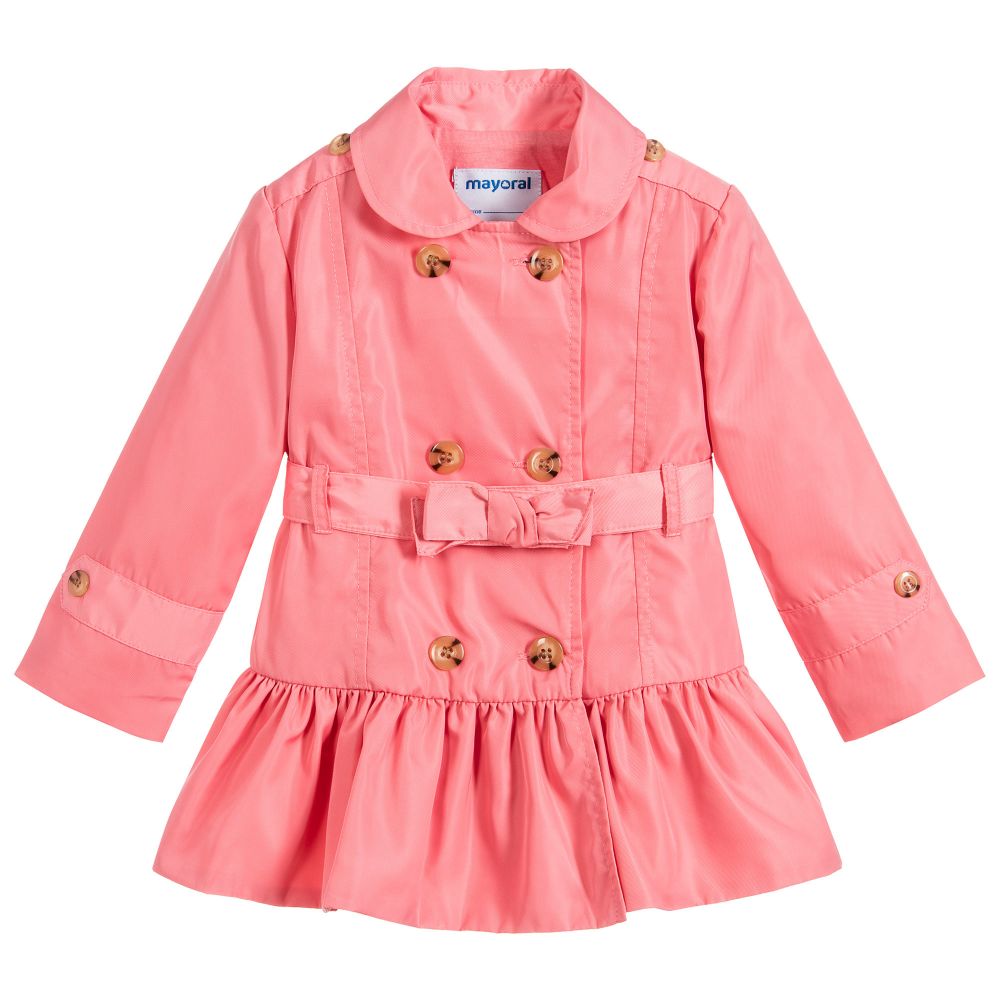 Pink Trench Coat