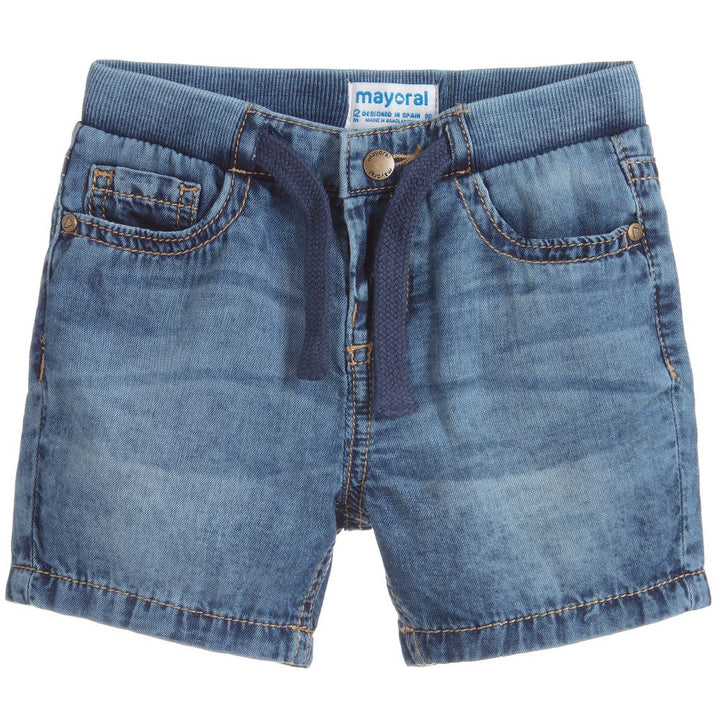 Light Blue Denim Shorts