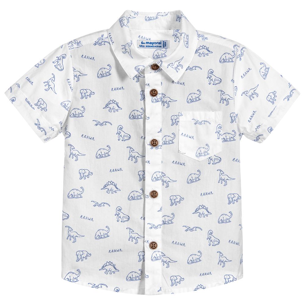 Dino 2-in-1 Layered Shirt Set