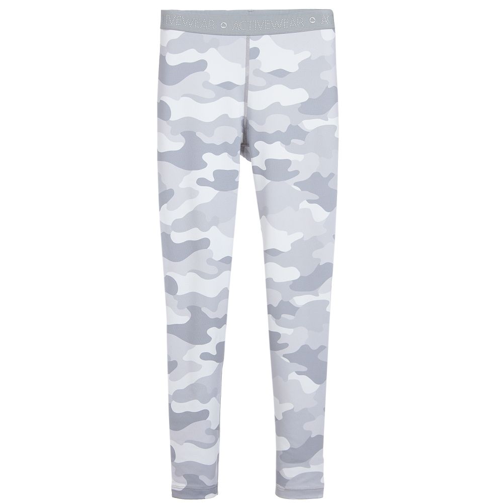 Grey Camouflage Leggings