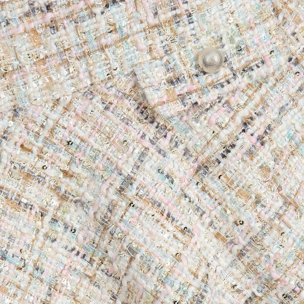 Metallic Tweed Dress