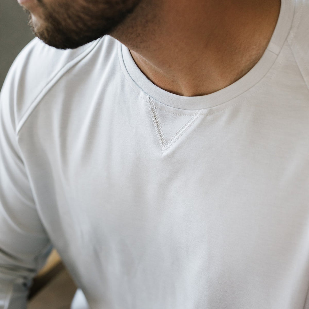 Men's Ultra-Soft Bamboo Pullover Crew