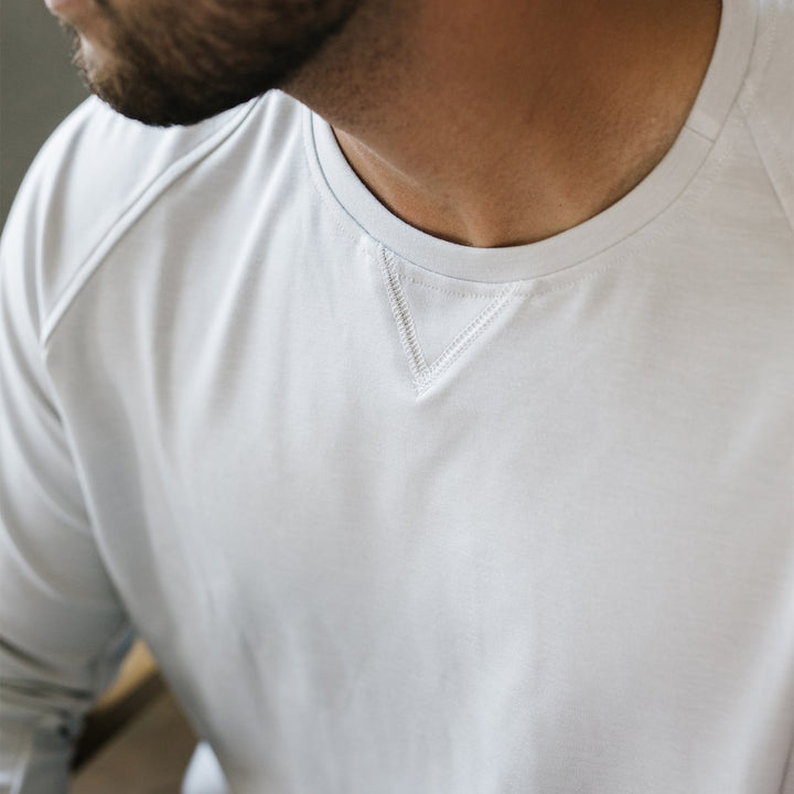 Men's Ultra-Soft Bamboo Pullover Crew