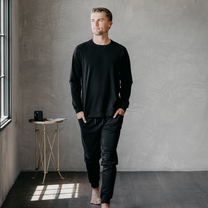 Men's Ultra-Soft Bamboo Pullover Crew