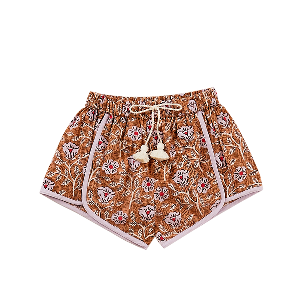 Brown Goa Floral Millie Short