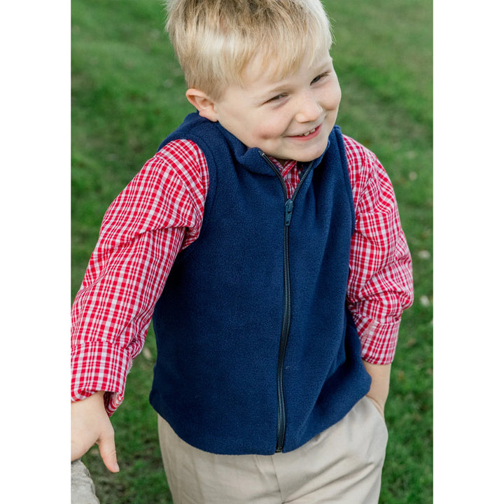 Navy Blue Mills Vest