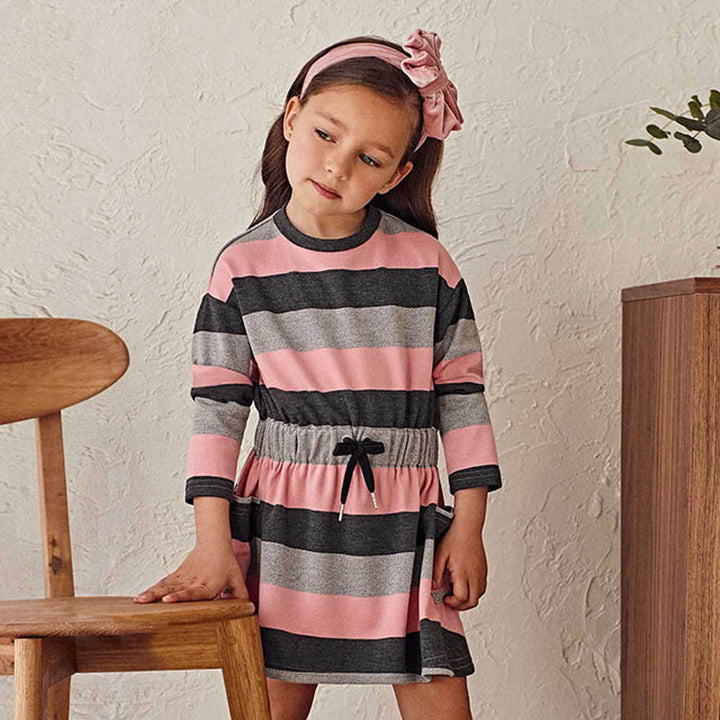 Light Rose Striped Dress