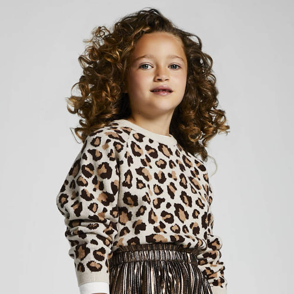 Natural Leopard Sweater